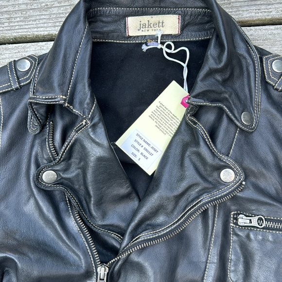 Jakett NYC Josey leather jacket black - Picture 7 of 12